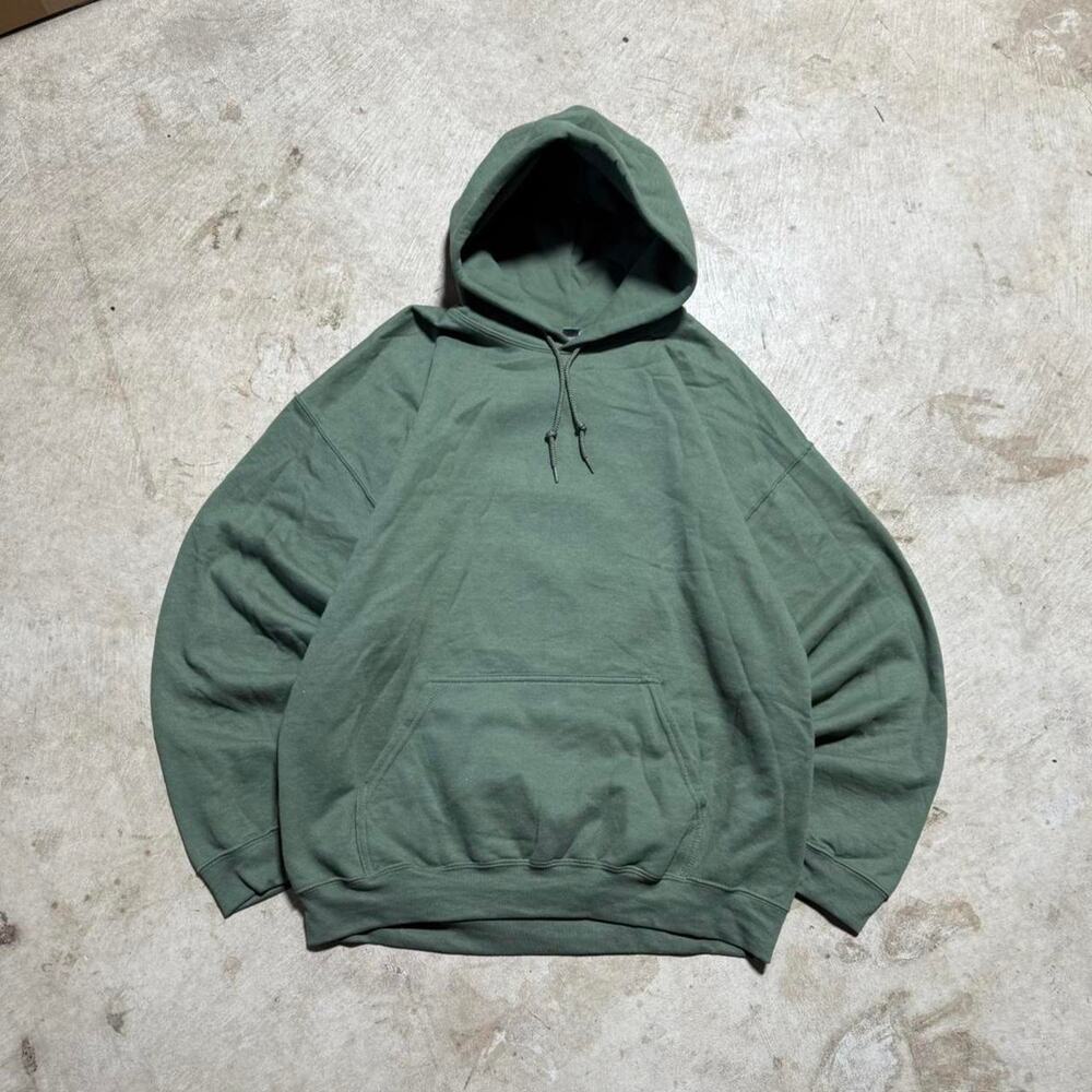 Boxy Sage Green Hoodie
